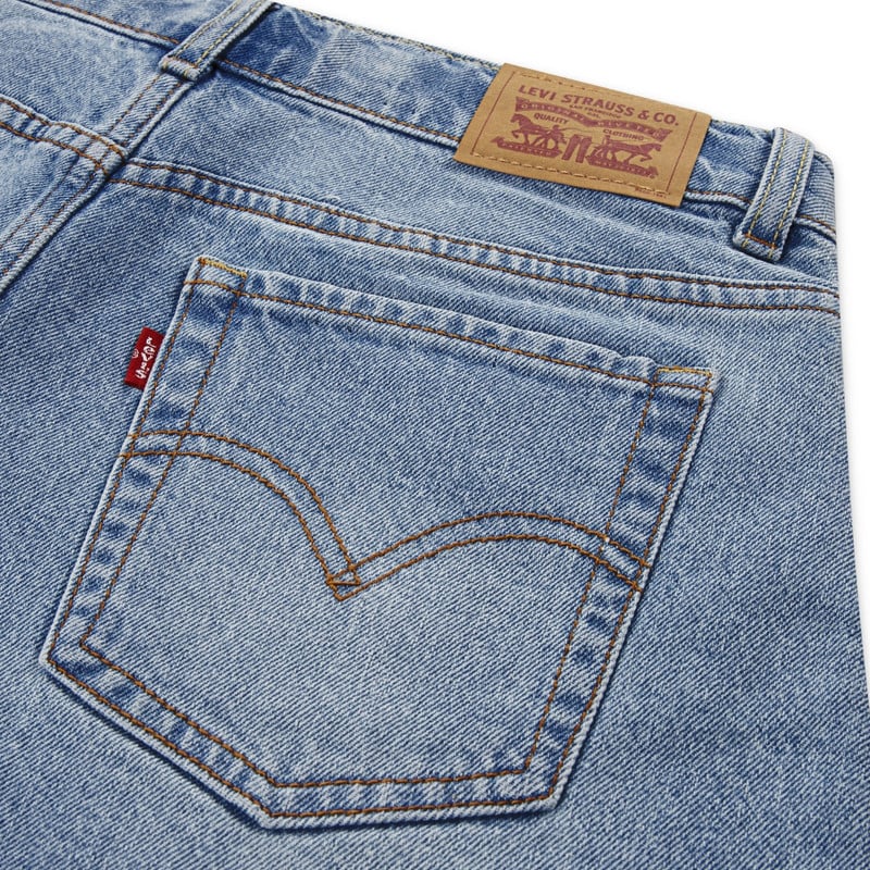 SHORT NIÑA A-LINE AZUL CLARO LEVIS 31M220-L9Y - 4