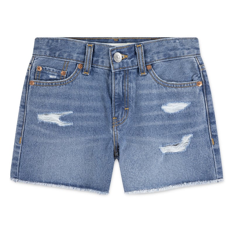SHORT NIÑA GIRLFRIEND AZUL LEVIS 31D152-M0V - 1