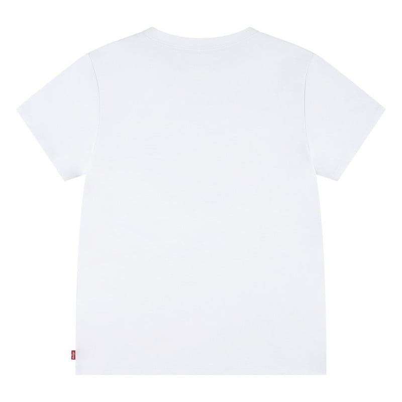 POLERA NIÑA MC BATWING EN COLOR BLANCO LEVIS 41K825-W5J - 2