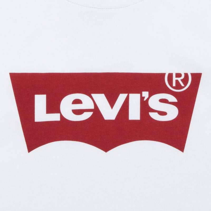 POLERA NIÑA MC BATWING EN COLOR BLANCO LEVIS 41K825-W5J - 3