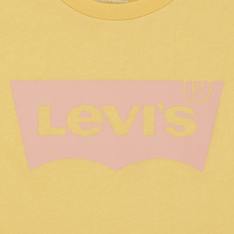 POLERA NIÑA MC BATWING EN COLOR AMARILLO LEVIS 31K825-Y81 - 3