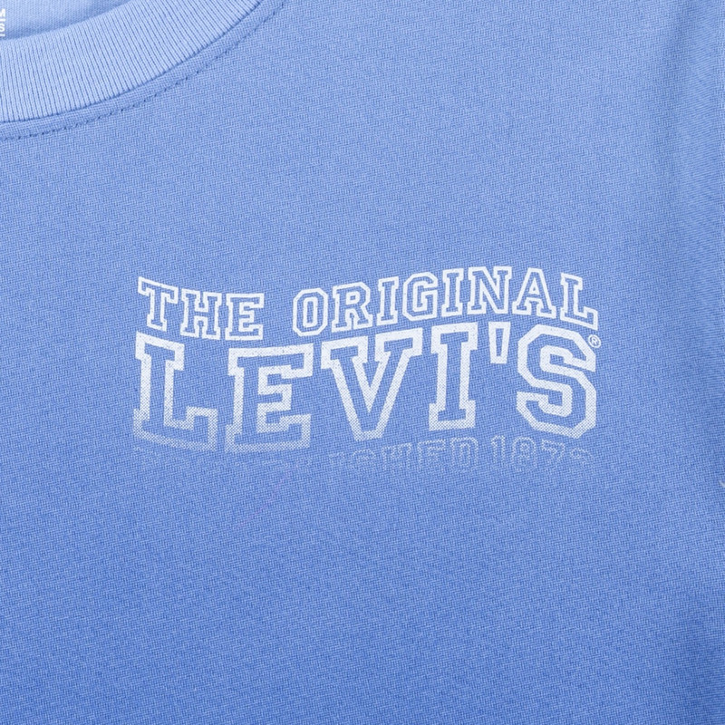POLERA NIÑO MC AZUL LEVIS 81M288-B65 - 3