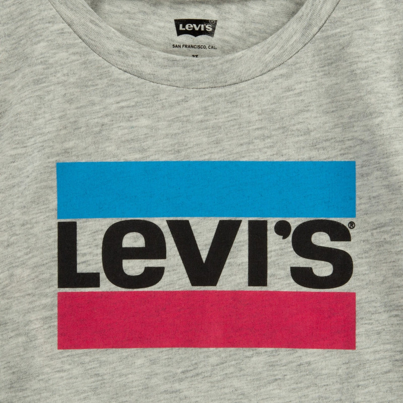 POLERA NIÑA SPORTSWEAR GRIS LEVIS 314900-G2H - 3
