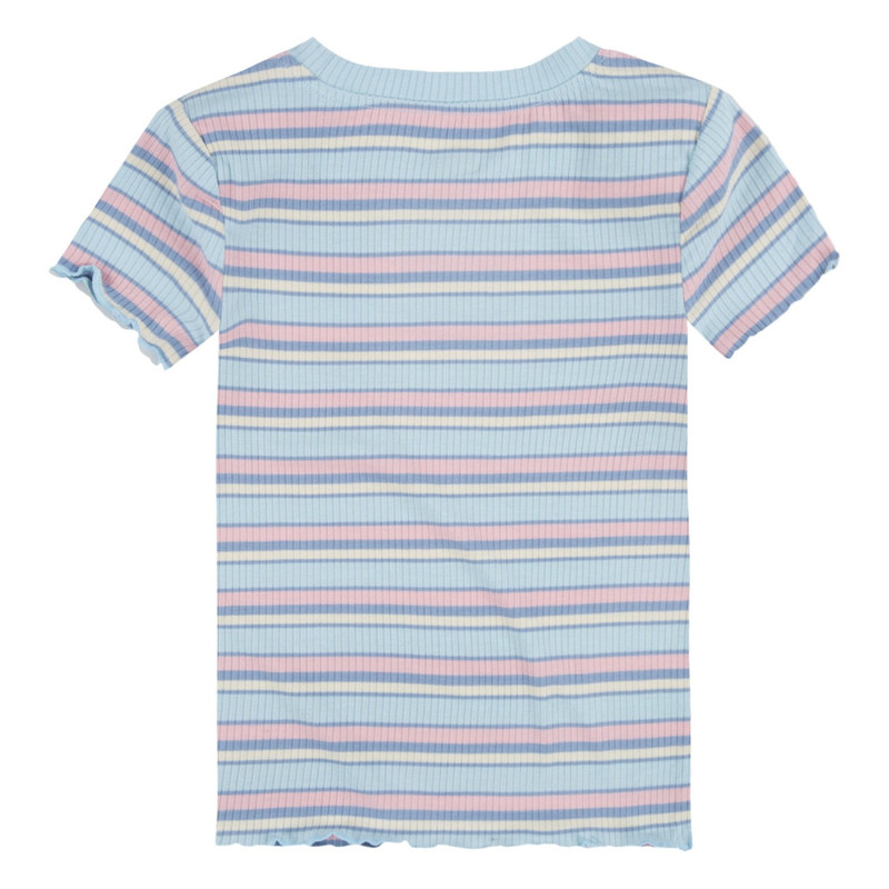 POLERA NIÑA MC RIB CELESTE LEVIS 41H139-BEN - 2