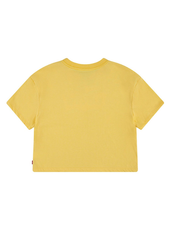 POLERA NIÑA MC CROP EN COLOR AMARILLO LEVIS 41H214-Y0W - 2