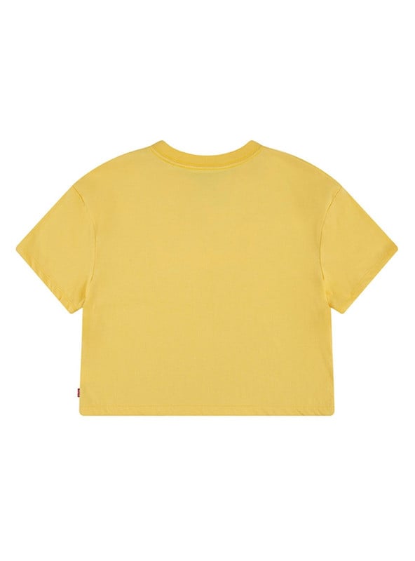 POLERA NIÑA MC CROP EN COLOR AMARILLO LEVIS 41H214-Y0W - 2