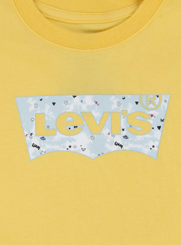 POLERA NIÑA MC CROP EN COLOR AMARILLO LEVIS 41H214-Y0W - 3