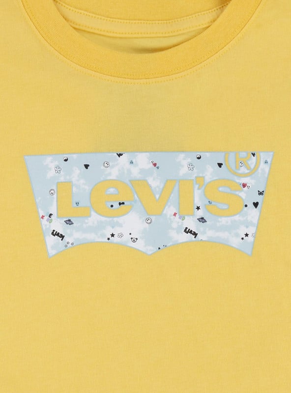 POLERA NIÑA MC CROP EN COLOR AMARILLO LEVIS 41H214-Y0W - 3