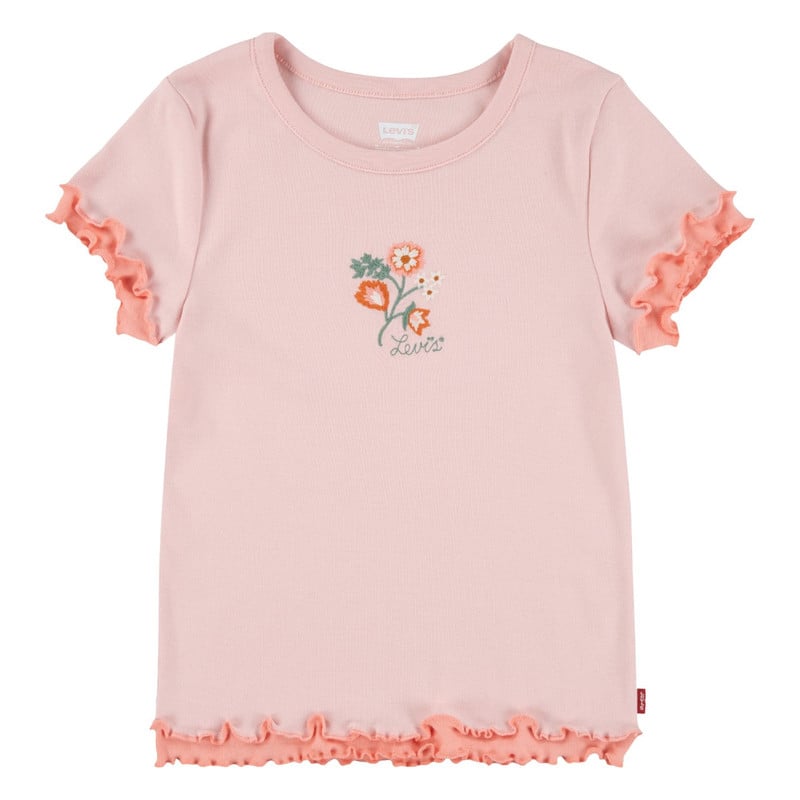 POLERA NIÑA MC ROSADO LEVIS 41M776-AFS - 1