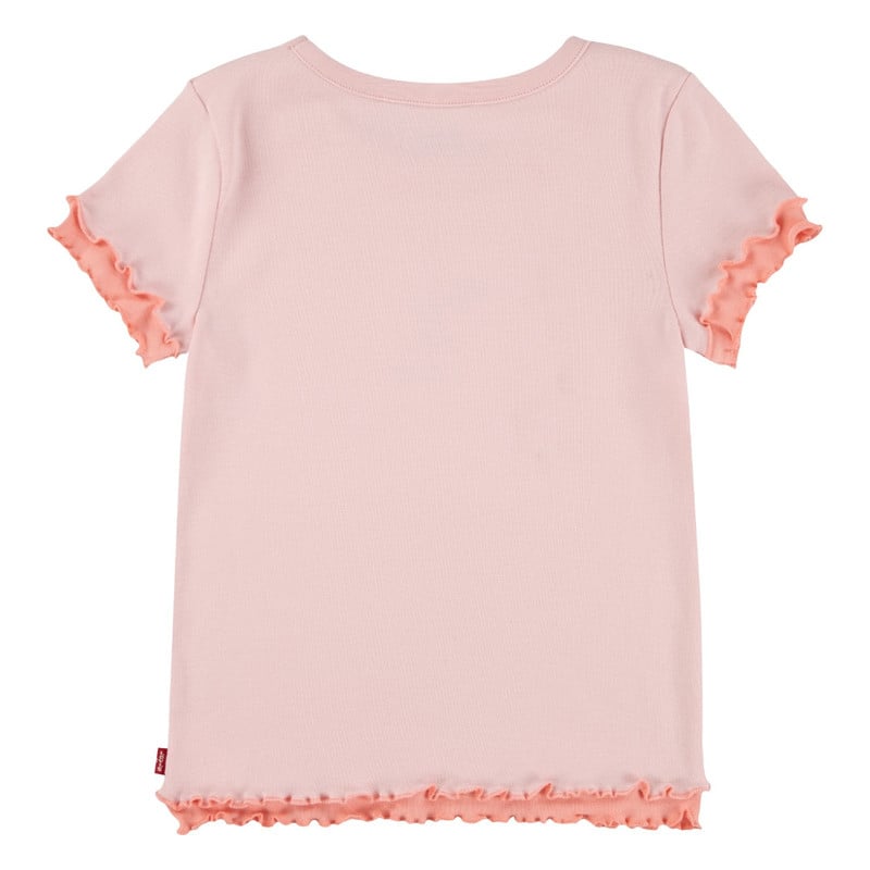 POLERA NIÑA MC ROSADO LEVIS 41M776-AFS - 2
