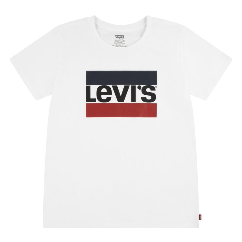 POLERA NIÑA SPORTSWEAR EN COLOR BLANCO LEVIS 31K827-001 - 1