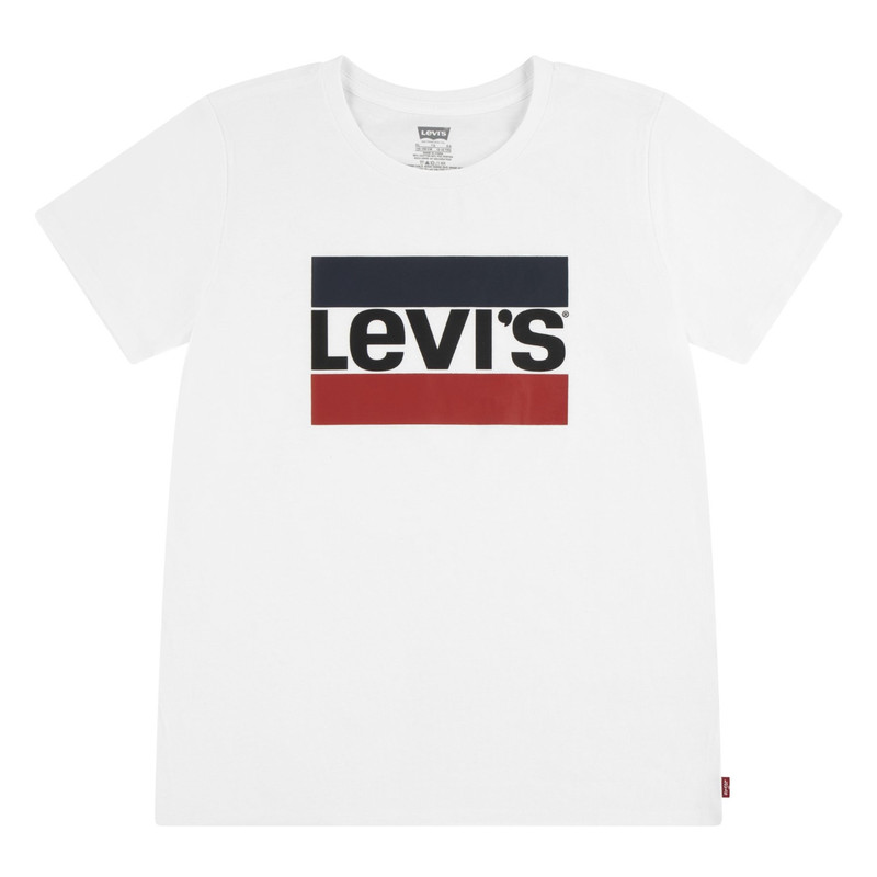 POLERA NIÑA SPORTSWEAR EN COLOR BLANCO LEVIS 31K827-001 - 1