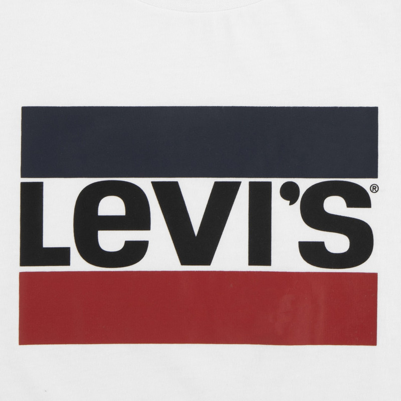 POLERA NIÑA SPORTSWEAR EN COLOR BLANCO LEVIS 31K827-001 - 3