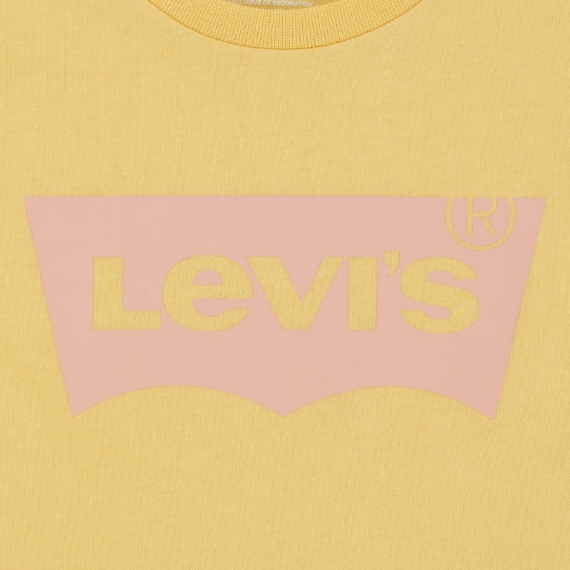 POLERA NIÑA MC BATWING EN COLOR AMARILLO LEVIS 41K825-Y81 - 3