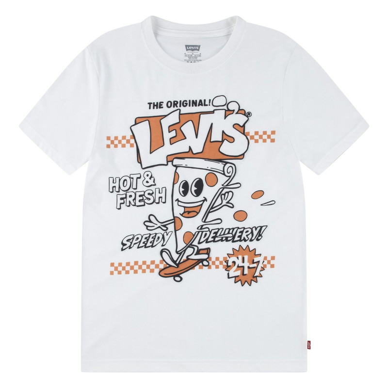 POLERA NIÑO MC PIZZA EN COLOR BLANCO LEVIS 81M305-W1T - 1