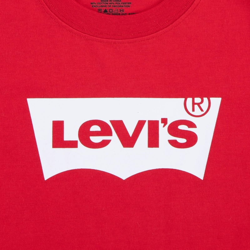 POLERA NIÑO MC BATWING ROJO LEVIS - 3
