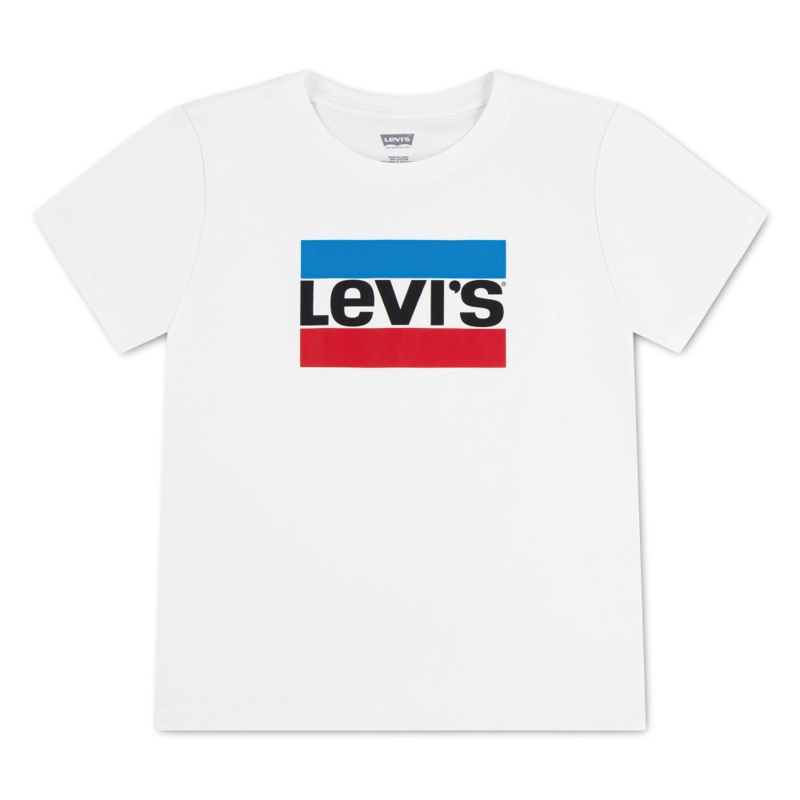 POLERA NIÑO MC SPORTWEAR BLANCO LEVIS - 1