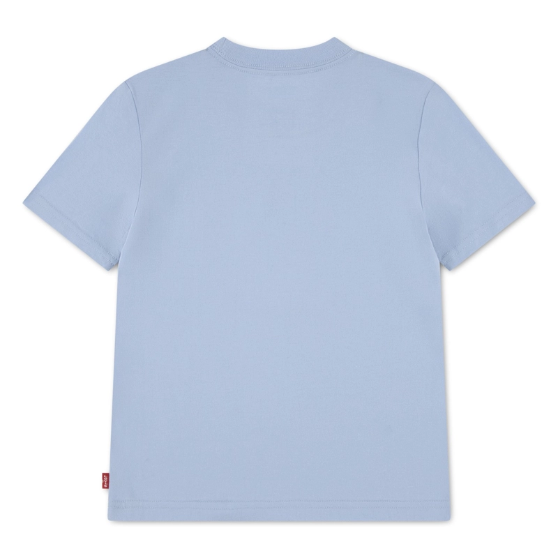 POLERA NIÑO MC GRAPHIC CELESTE LEVIS - 2