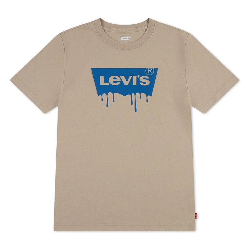 POLERA NIÑO MC BATWING GRAPHIC CAFE LEVIS - 1