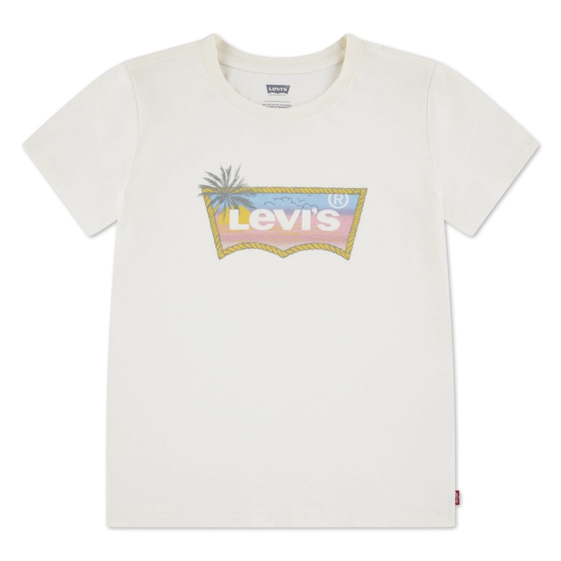 POLERA NIÑA MC BATWING BLANCO LEVIS - 1