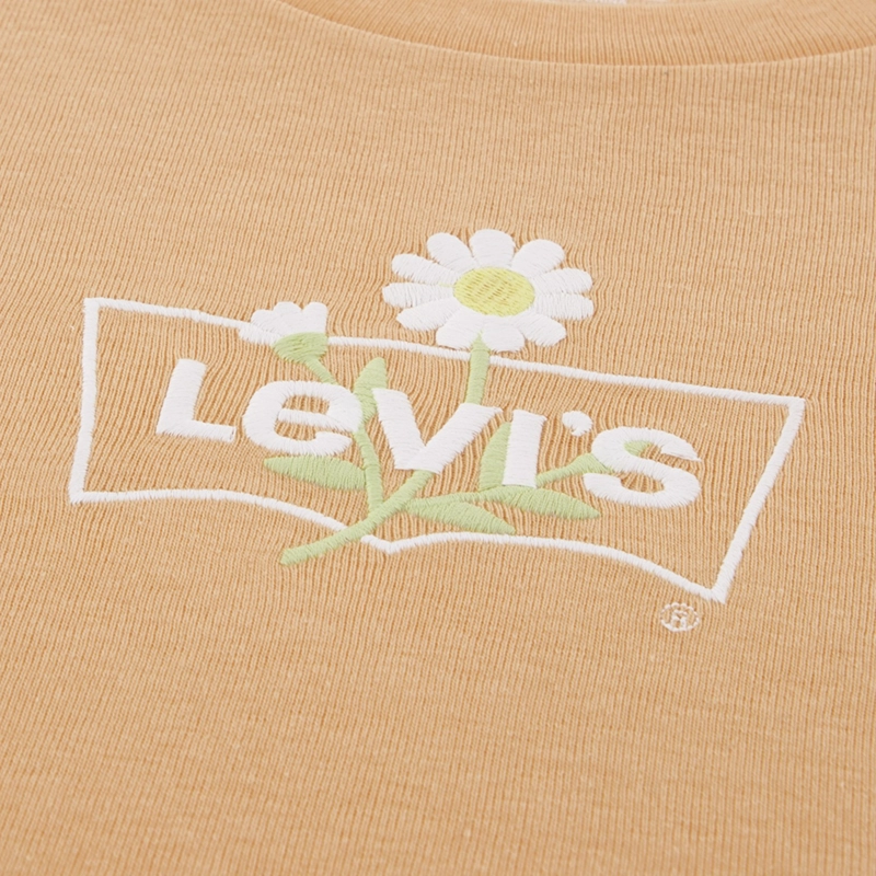 POLERA NIÑA MC GRAPHIC NARANJO LEVIS - 2