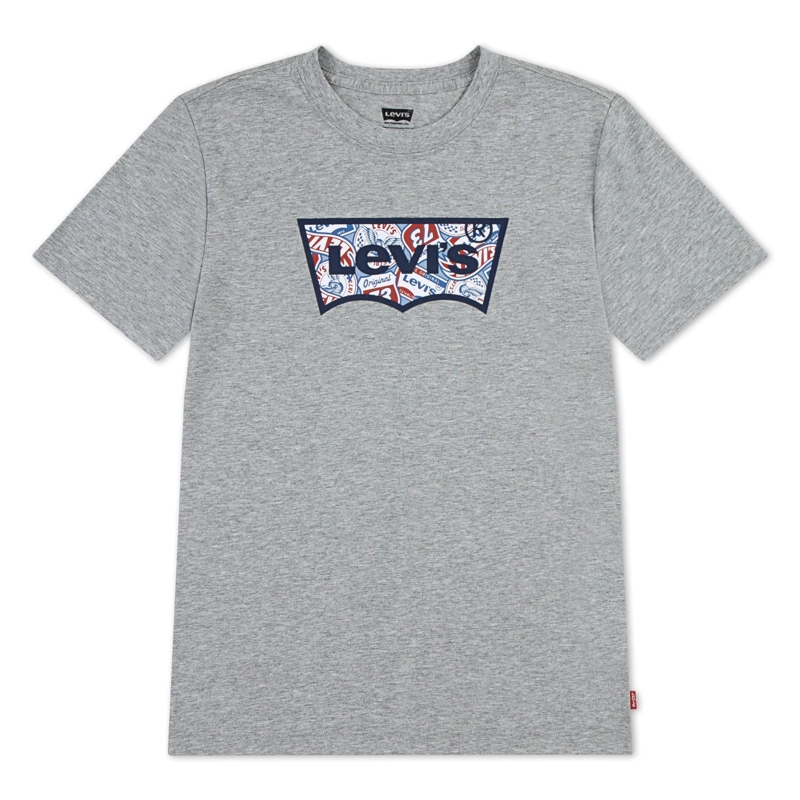 POLERA NIÑO MC BATWING GRAPHIC GRIS LEVIS - 1
