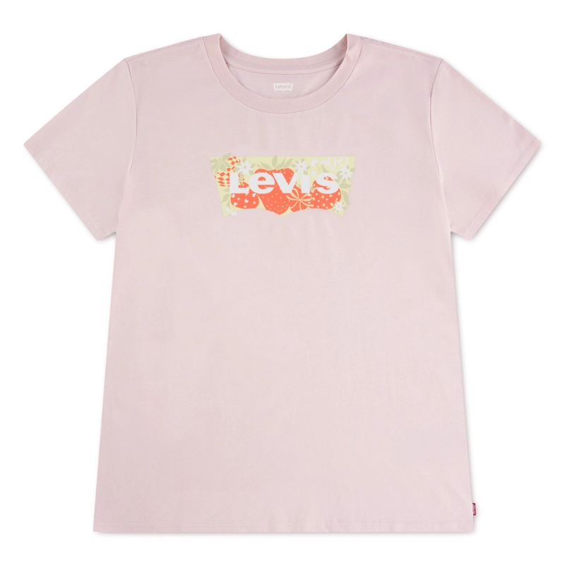 POLERA NIÑA MC BATWING ROSADO LEVIS - 1