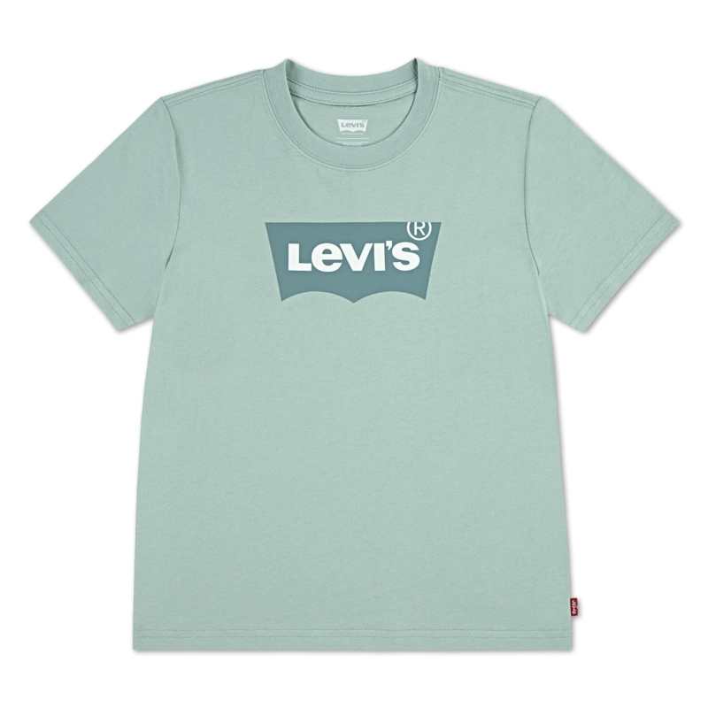 POLERA NIÑO MC BATWING VERDE LEVIS - 1