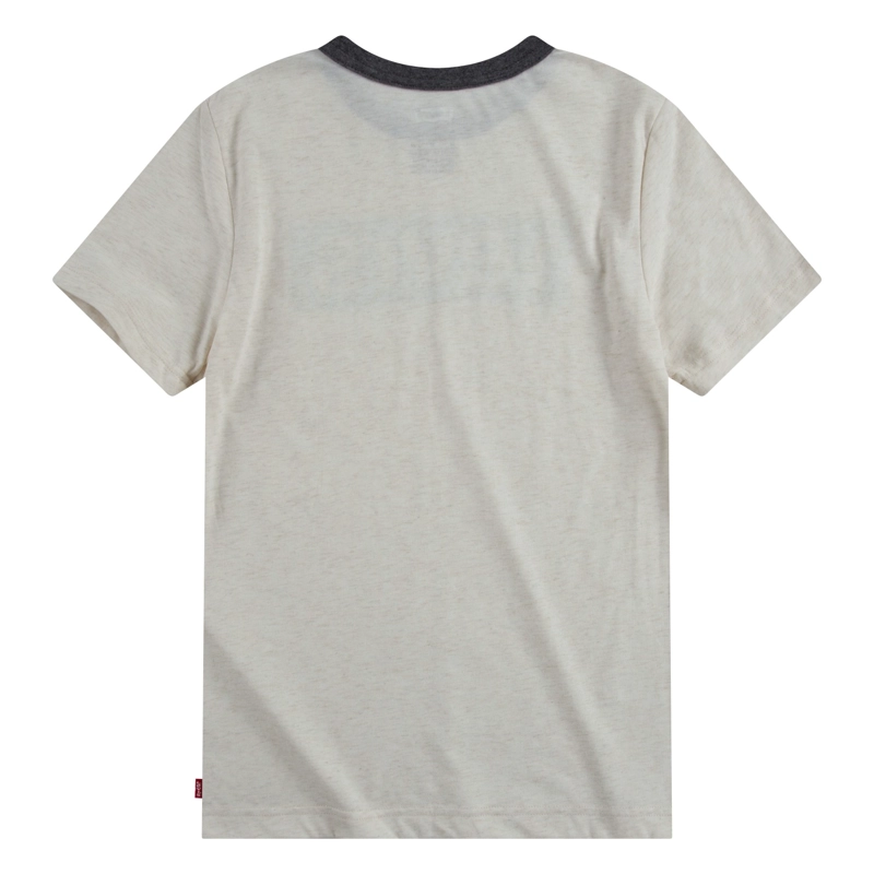 POLERA NIÑO MC BOX TAB GRIS LEVIS - 2