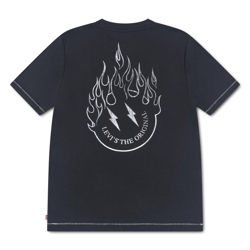 POLERA NIÑO MC GRAPHIC NEGRO LEVIS - 2