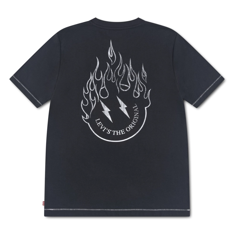 POLERA NIÑO MC GRAPHIC NEGRO LEVIS - 2