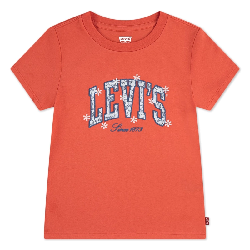 POLERA NIÑA MC GRAPHIC ROJO LEVIS - 1
