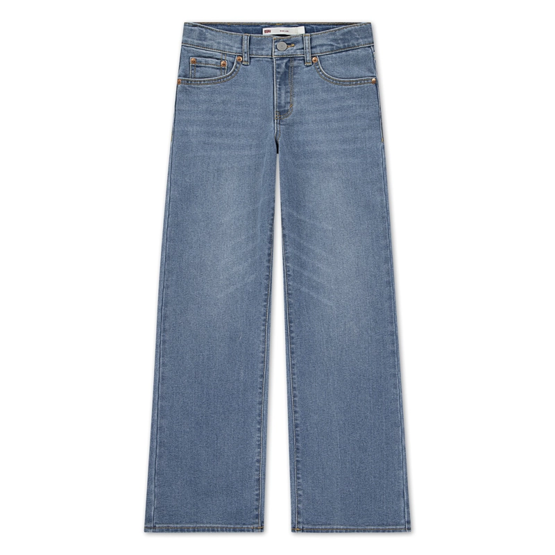 JEANS NIÑA WIDE LEG AZUL CLARO LEVIS - 1