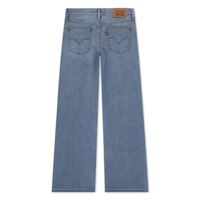 JEANS NIÑA WIDE LEG AZUL CLARO LEVIS - 2