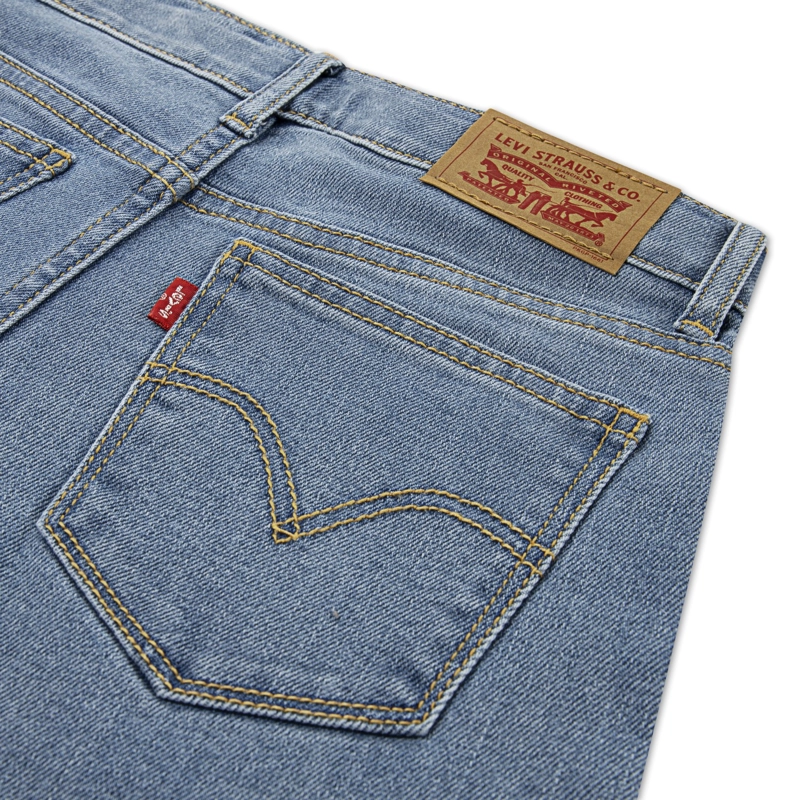 JEANS NIÑA WIDE LEG AZUL CLARO LEVIS - 3
