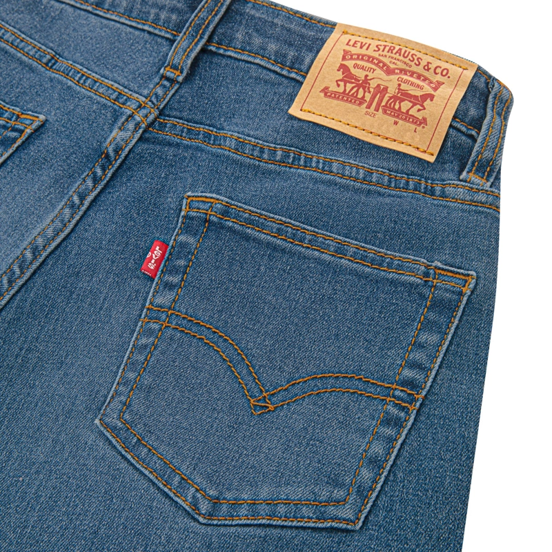JEANS NIÑO 514 AZUL LEVIS - 4