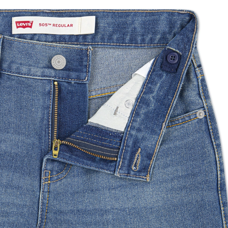 JEANS NIÑO 505 AZUL LEVIS - 4