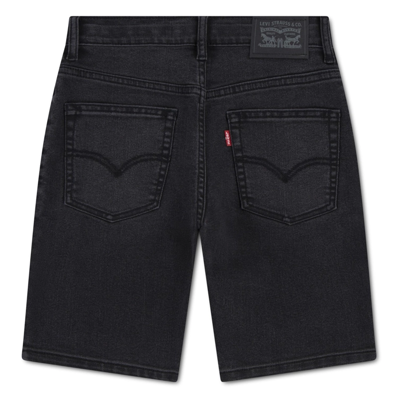 SHORTS NIÑO SLIM FIT NEGRO LEVIS - 2