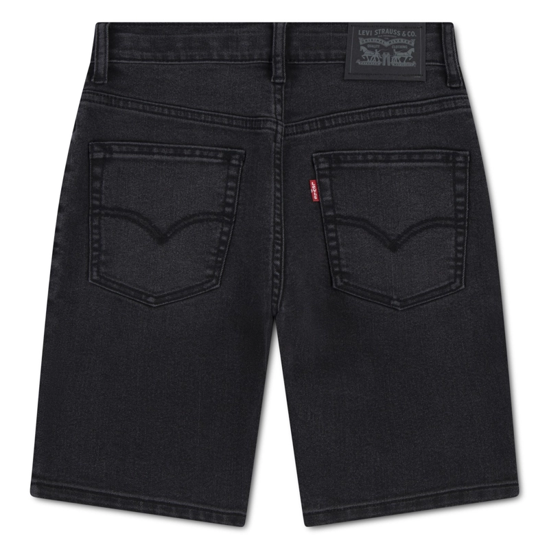SHORTS NIÑO SLIM FIT NEGRO LEVIS - 2