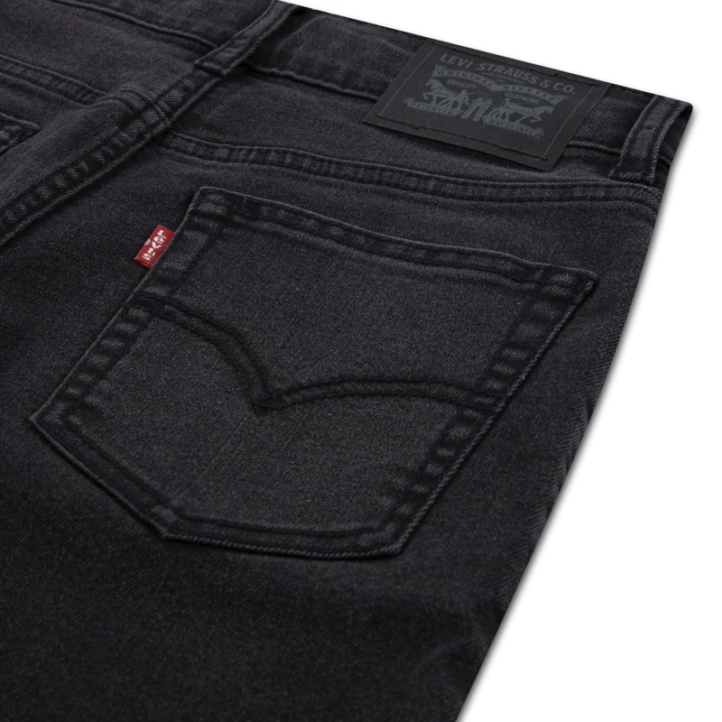 SHORTS NIÑO SLIM FIT NEGRO LEVIS - 4
