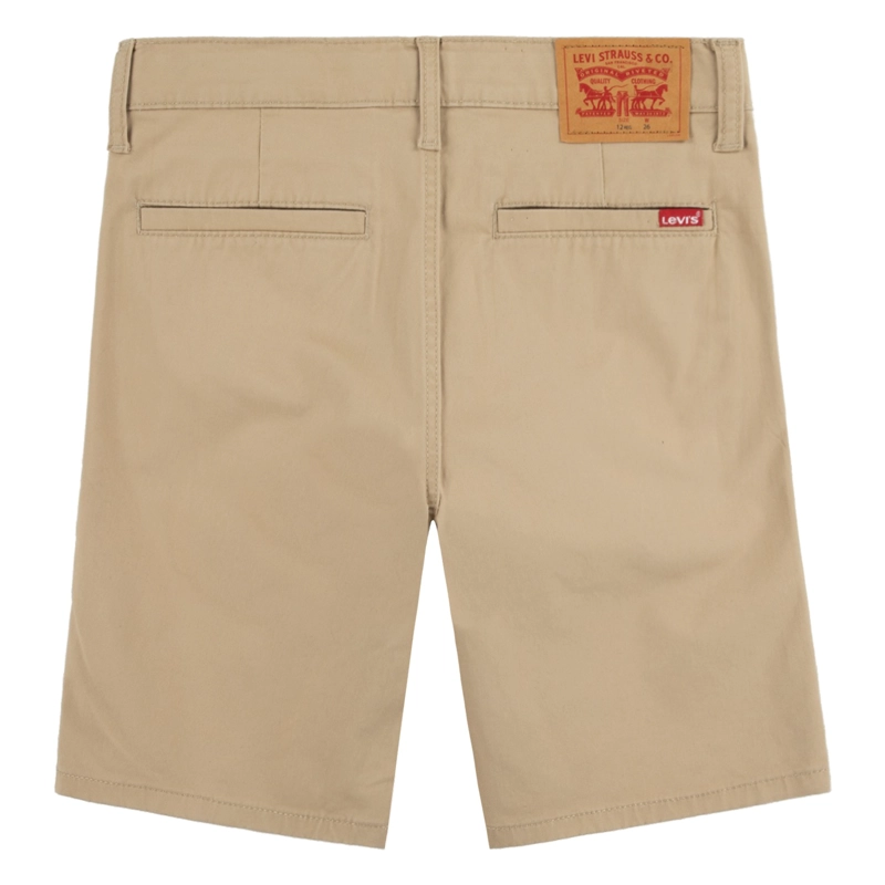 SHORT NIÑO STRAIGHT FIT KHAKI LEVIS - 2