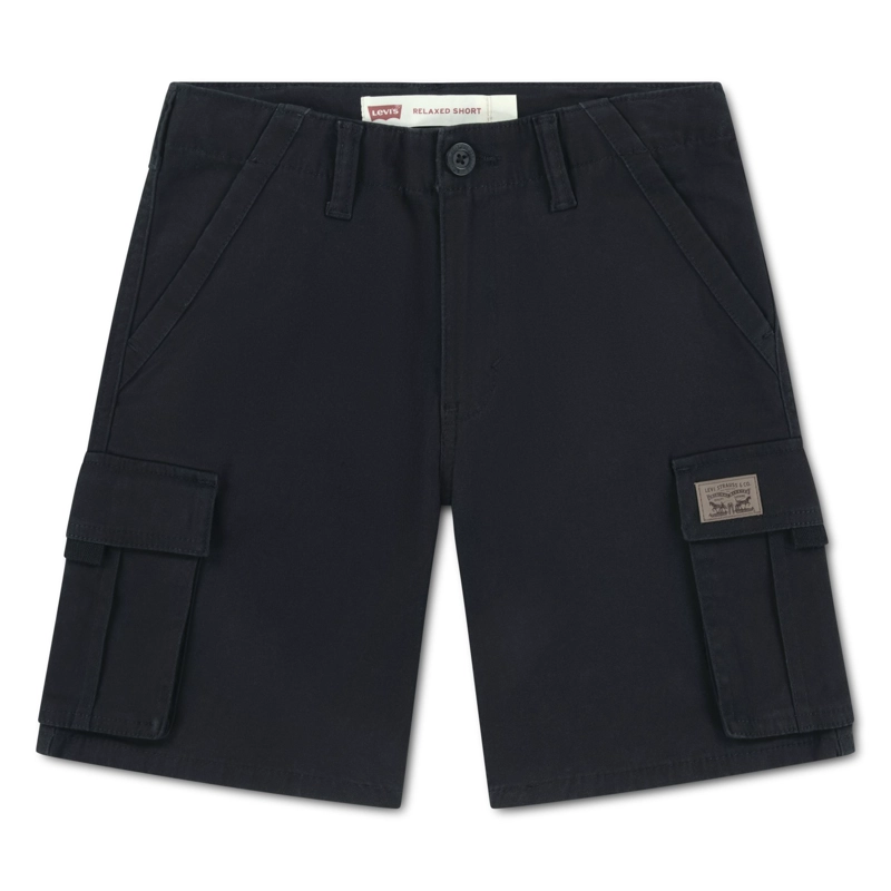 SHORTS NIÑO CARGO NEGRO LEVIS - 1