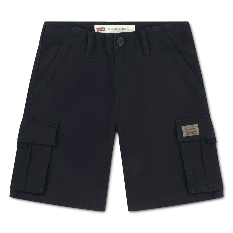 SHORTS NIÑO CARGO NEGRO LEVIS - 1