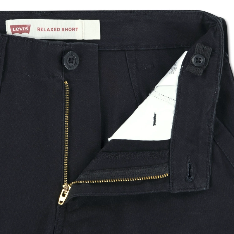 SHORTS NIÑO CARGO NEGRO LEVIS - 3