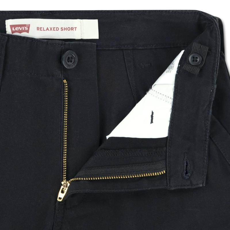 SHORTS NIÑO CARGO NEGRO LEVIS - 3