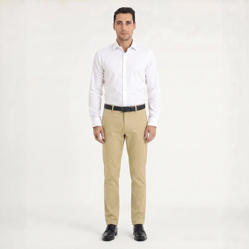 PANTALON CASUAL CHINO SLIM - 1