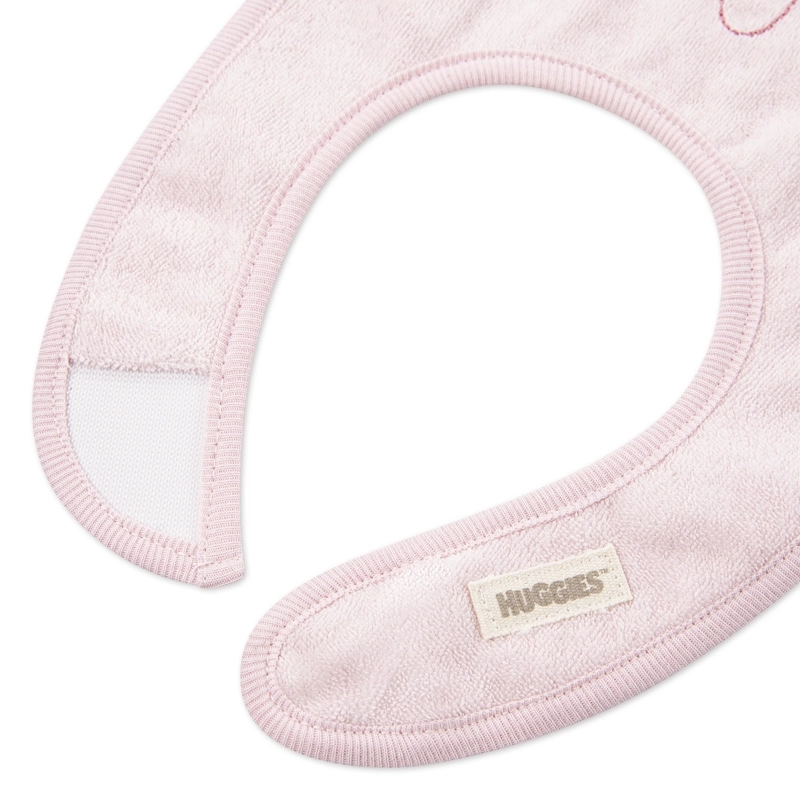 SET 3 BABEROS FLORES BEBE HUGGIES - 3