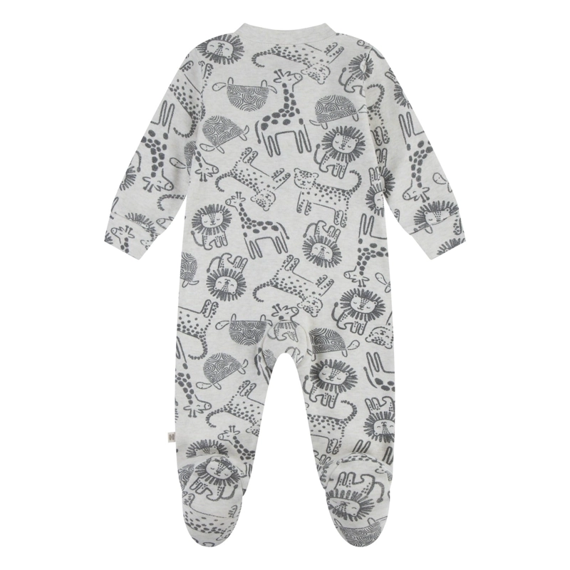 PIJAMA CON PIES Y CIERRE ANIMALES BEBE HUGGIES - 2