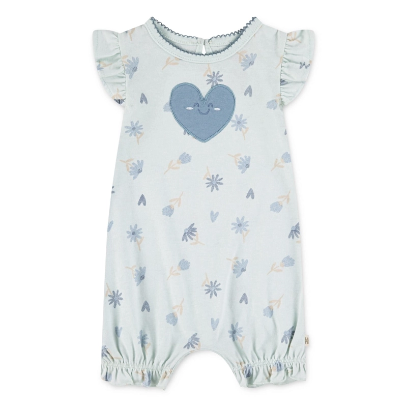 ENTERITO CORTO CON VOLANTES CORAZON BEBE HUGGIES - 1