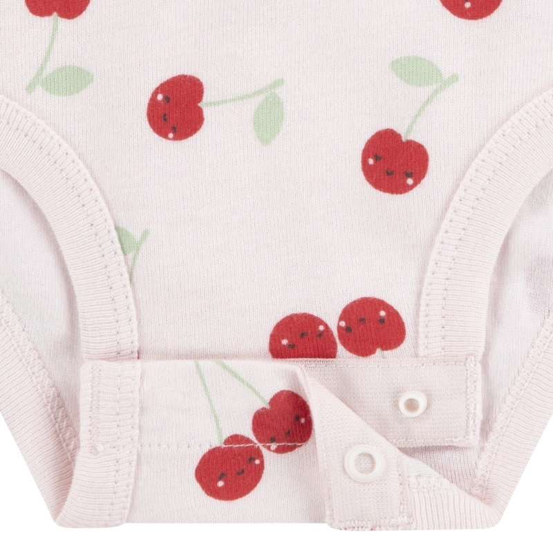 SET 3 BODIES MANGA CORTA FRUTAS BEBE HUGGIES - 3